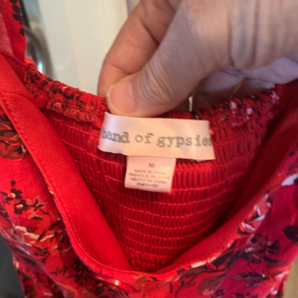 Band of gypsies viscose floral mini. Worn twice - Picture 2 of 4